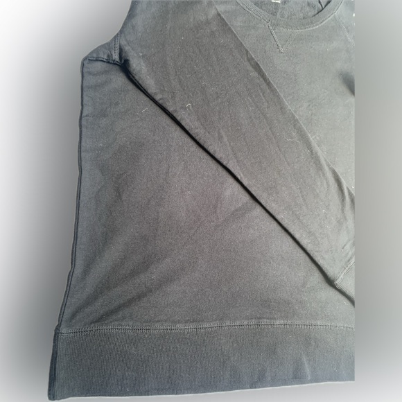 NWT Sparkle shoulder cotton long sleeve black bling, never worn 🪩 MACYs - Picture 6 of 9